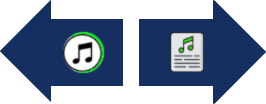 Scroll down arrow